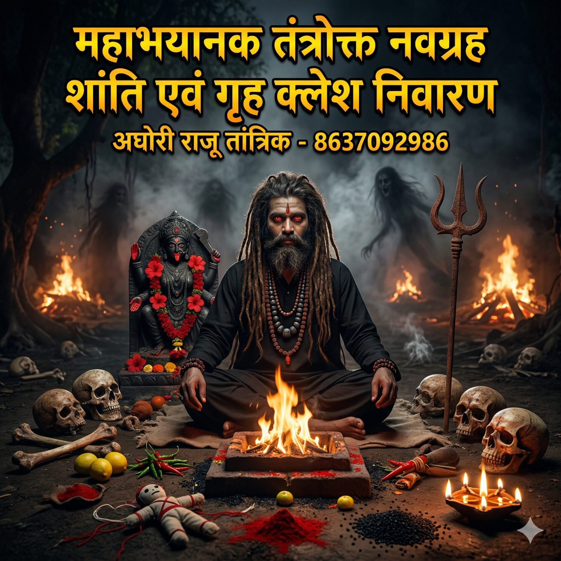 नवग्रह शांति एवं गृह क्लेश निवारण हवन | Navgrah Shanti & Home Peace | নবগ্রহ শান্তি ও গৃহ বিবাদ নিবারণ যজ্ঞ | Call: 8637092986